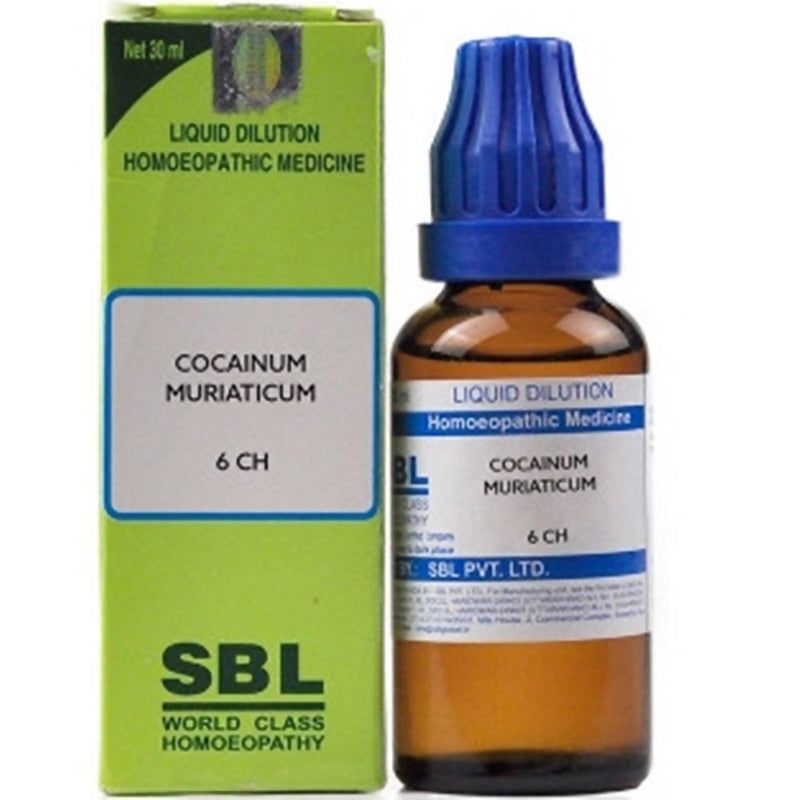 Show details for SBL Homeopathy Cocainum Muriaticum Dilution - 30 ml Picture of SBL Homeopathy Cocainum Muriaticum Dilution - 30 ml