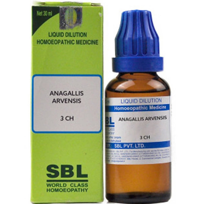 Show details for SBL Homeopathy Anagallis Arvensis Dilution - 30 ml Picture of SBL Homeopathy Anagallis Arvensis Dilution - 30 ml