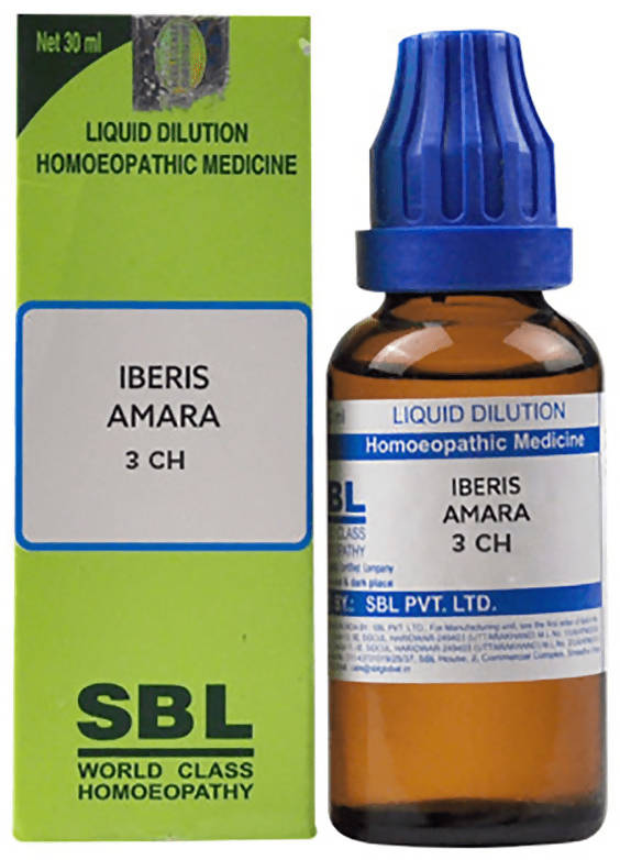 Show details for SBL Homeopathy Iberis Amara Dilution - 30 ml Picture of SBL Homeopathy Iberis Amara Dilution - 30 ml