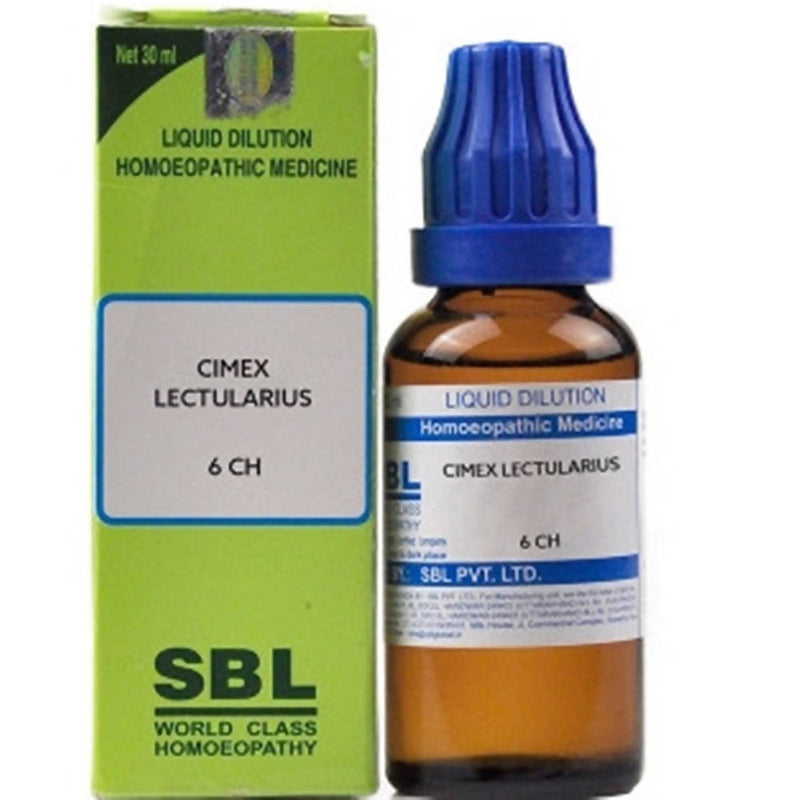 Show details for SBL Homeopathy Cimex Lectularius Dilution - 30 ml Picture of SBL Homeopathy Cimex Lectularius Dilution - 30 ml