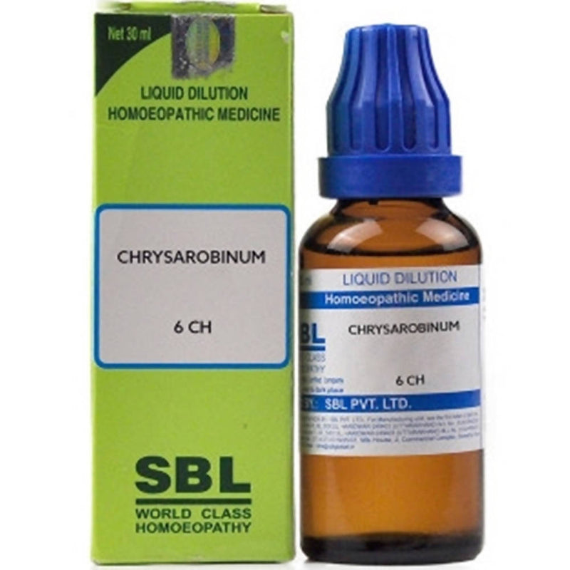 Show details for SBL Homeopathy Chrysarobinum Dilution - 30 ml Picture of SBL Homeopathy Chrysarobinum Dilution - 30 ml