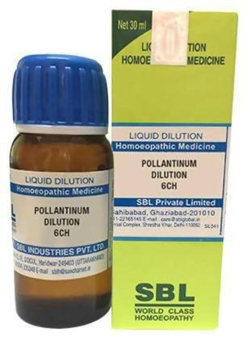 Show details for SBL Homeopathy Pollantinum Dilution - 30 ml Picture of SBL Homeopathy Pollantinum Dilution - 30 ml