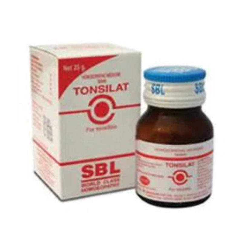 Show details for SBL Homeopathy Tonsilat Tablets - 25 GM Picture of SBL Homeopathy Tonsilat Tablets - 25 GM