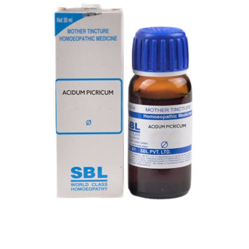 Picture of SBL Homeopathy Acidum Picricum Mother Tincture Q - 30 ml