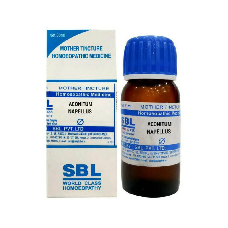 Picture of SBL Homeopathy Aconitum Napellus Mother Tincture Q - 30 ml