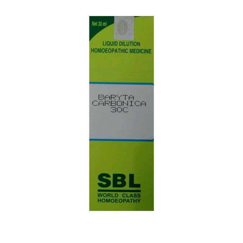 Show details for SBL Homeopathy Baryta Carbonica Dilution Picture of SBL Homeopathy Baryta Carbonica Dilution