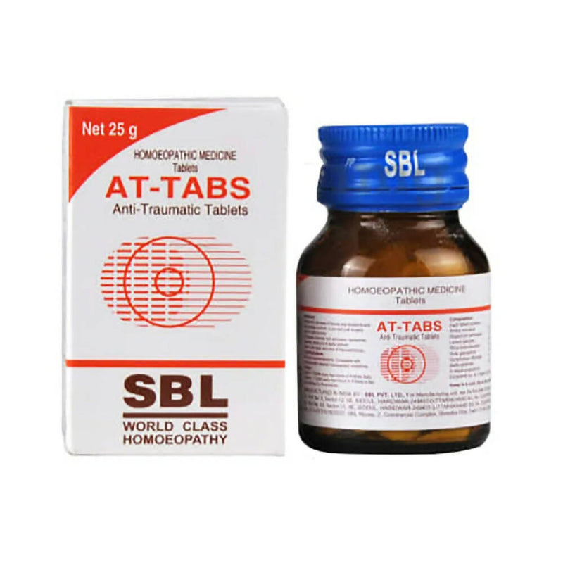 Show details for SBL Homeopathy AT-Tabs Ant - Traumatic Tablets Picture of SBL Homeopathy AT-Tabs Ant - Traumatic Tablets
