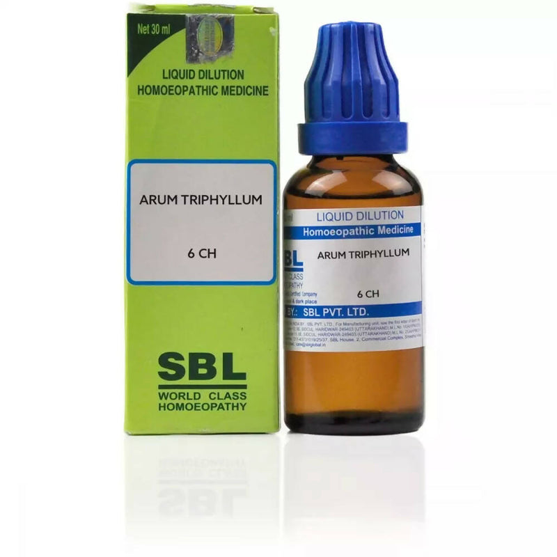 Show details for SBL Homeopathy Arum Triphllum Dilution - 30 ml Picture of SBL Homeopathy Arum Triphllum Dilution - 30 ml