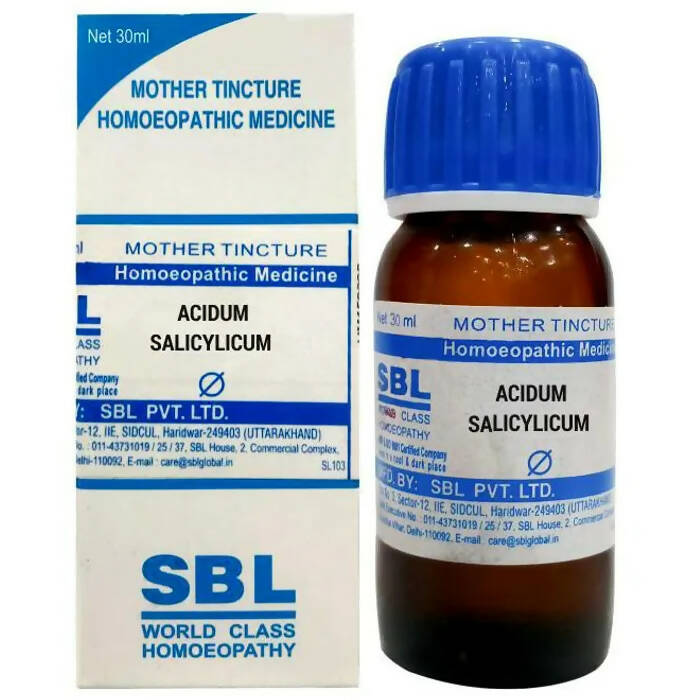 Picture of SBL Homeopathy Acidum Salicylicum Mother Tincture Q - 30 ml