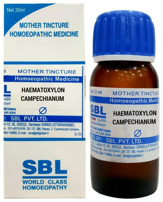 Show details for SBL Homeopathy Haematoxylon Campechianum Mother Tincture Q - 30 ml Picture of SBL Homeopathy Haematoxylon Campechianum Mother Tincture Q - 30 ml