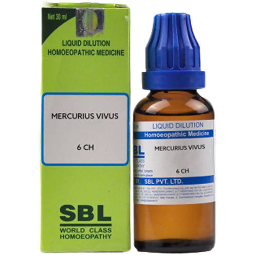 Picture of SBL Homeopathy Mercurius Vivus Dilution - 30 ml