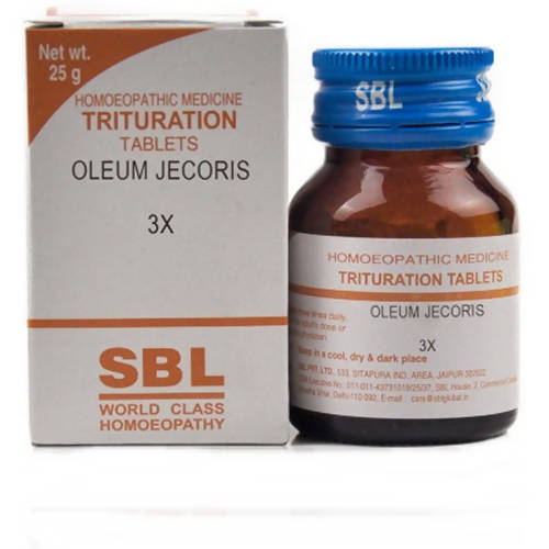 Picture of SBL Homeopathy Oleum Jecoris Trituration Tablets - 25 g