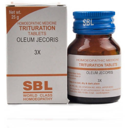 Show details for SBL Homeopathy Oleum Jecoris Trituration Tablets - 25 g Picture of SBL Homeopathy Oleum Jecoris Trituration Tablets - 25 g