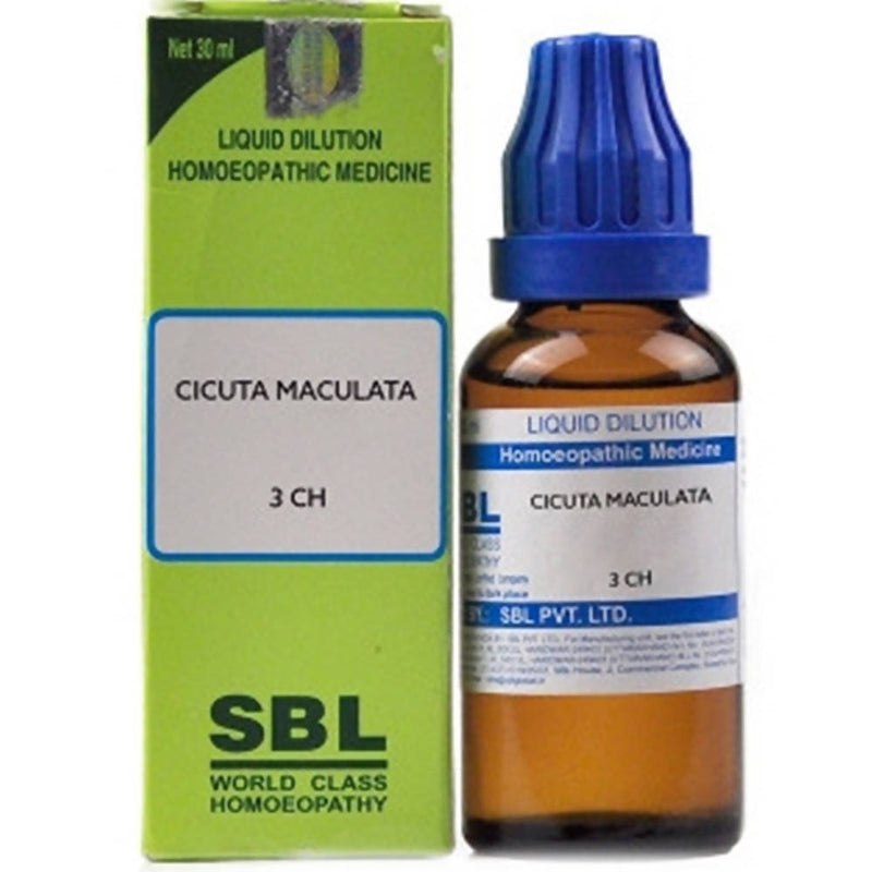 Picture of SBL Homeopathy Cicuta Maculata Dilution - 30 ml