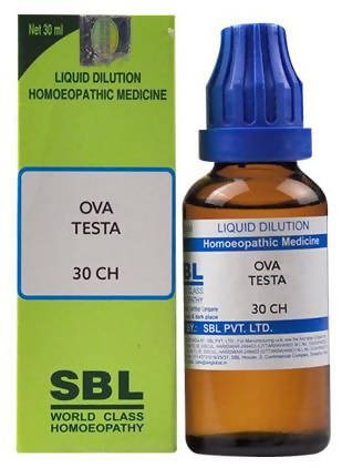 Show details for SBL Homeopathy Ova Testa Dilution - 30 ml Picture of SBL Homeopathy Ova Testa Dilution - 30 ml