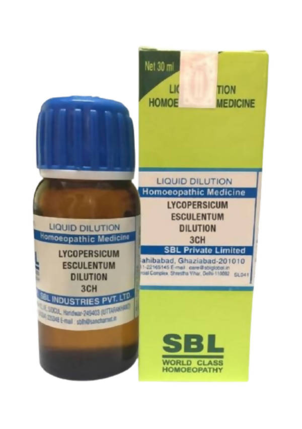 Show details for SBL Homeopathy Lycopersicum Esculentum Dilution - 30 ml Picture of SBL Homeopathy Lycopersicum Esculentum Dilution - 30 ml
