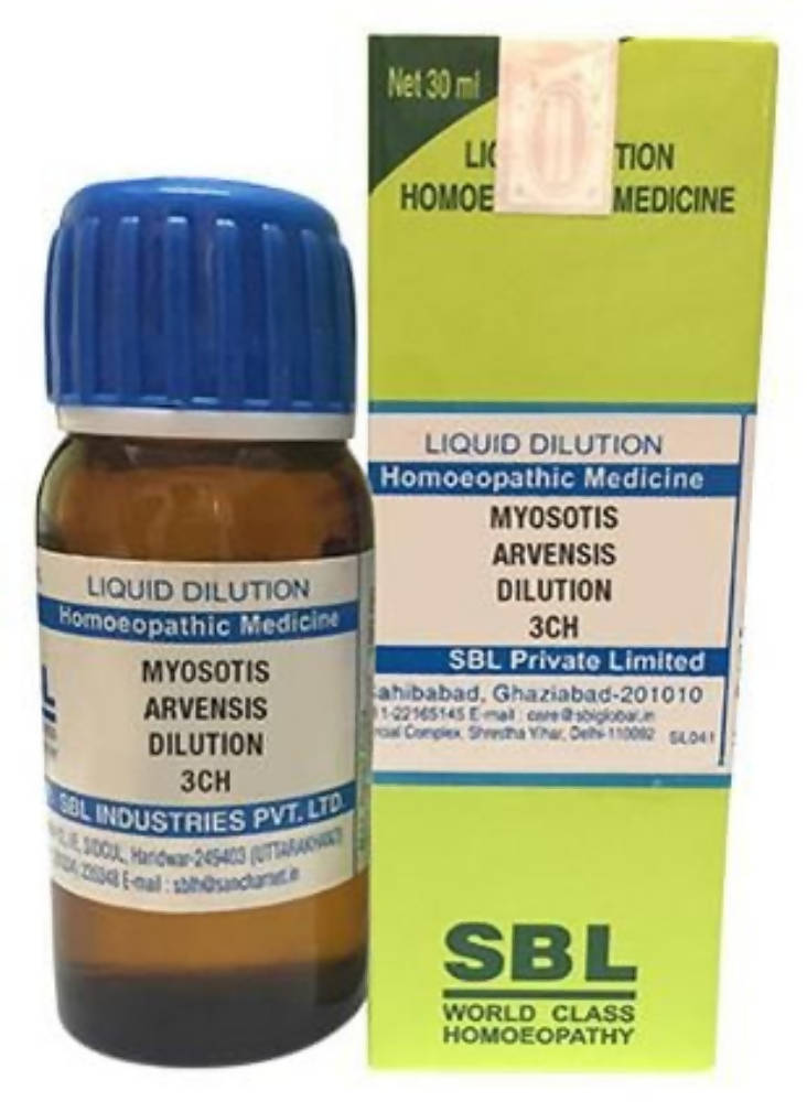Picture of SBL Homeopathy Myosotis Arvensis Dilution - 30 ml