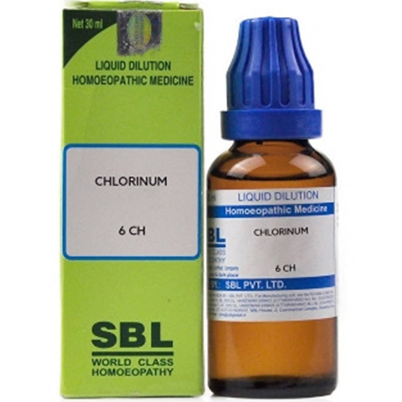 Show details for SBL Homeopathy Chlorinum Dilution - 30 ml Picture of SBL Homeopathy Chlorinum Dilution - 30 ml