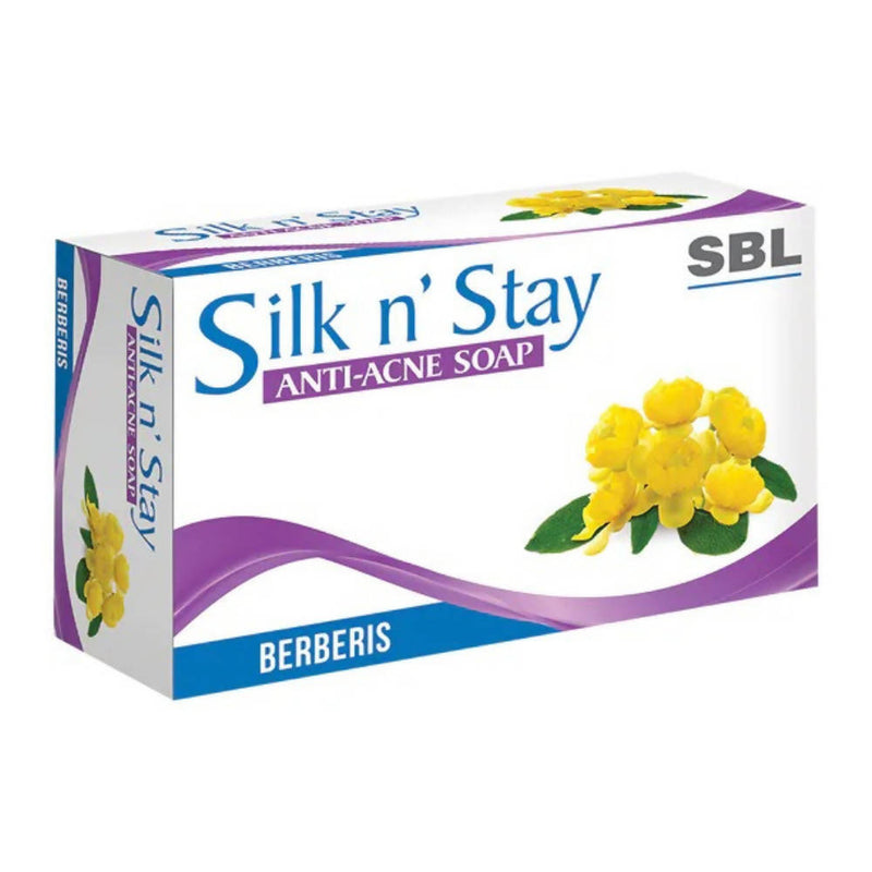 Picture of SBL Homeopathy Silk N Stay Anti Acne Berberis Soap - 75 GM