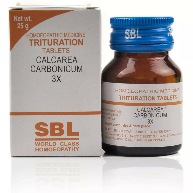 Picture of SBL Homeopathy Calcarea Carbonicum Trituration Tablets - 25 g