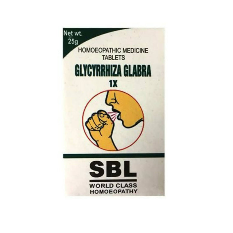 Picture of SBL Homeopathy Glycyrrhiza Glabra Tablets - 25 GM