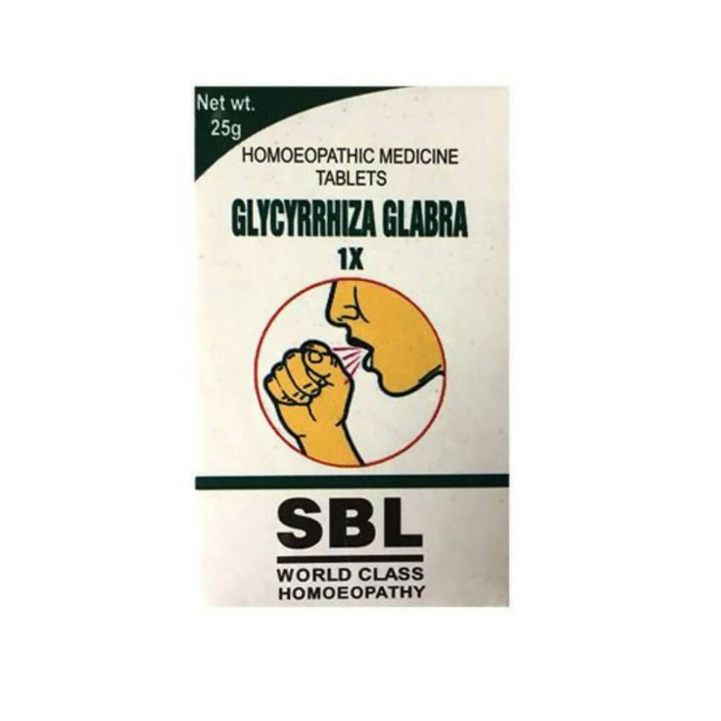 Show details for SBL Homeopathy Glycyrrhiza Glabra Tablets - 25 GM Picture of SBL Homeopathy Glycyrrhiza Glabra Tablets - 25 GM