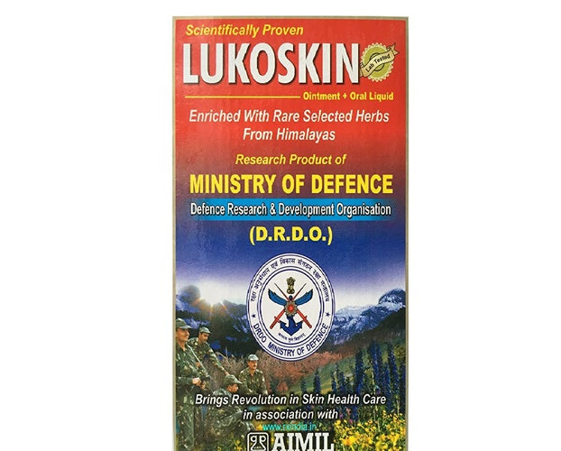 Picture of Aimil Lukoskin Ointment and Syrup Combo