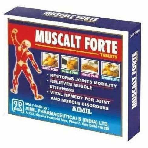 Show details for Aimil Ayurvedic Muscalt Forte - 30 Tablets  Picture of Aimil Ayurvedic Muscalt Forte - 30 Tablets