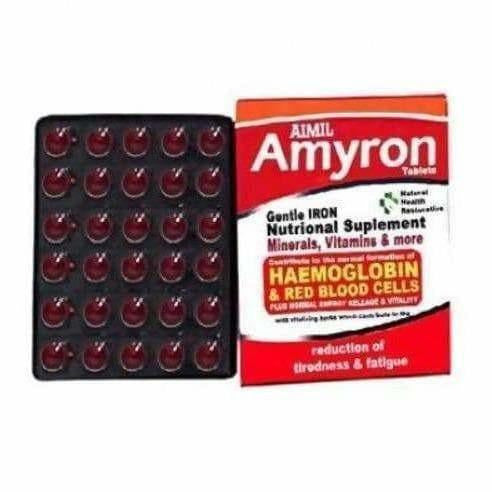 Show details for Aimil Ayurvedic Amyron Tablet - 300 tabs Picture of Aimil Ayurvedic Amyron Tablet - 300 tabs