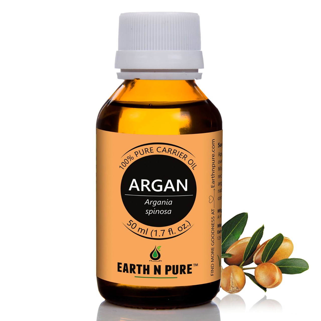 Show details for EARTH N PURE - Argan Oil – 50 Ml Picture of EARTH N PURE - Argan Oil – 50 Ml