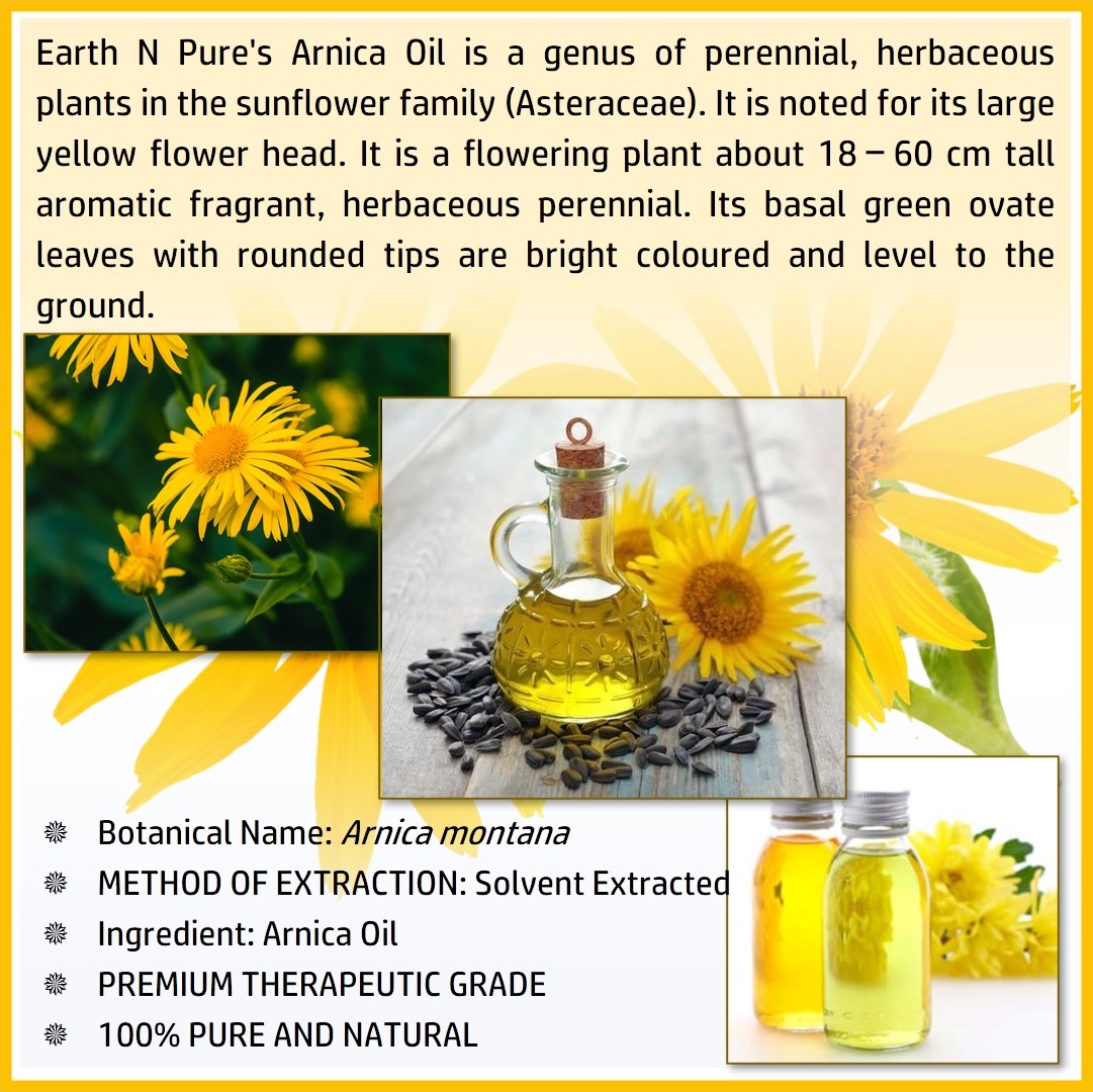 Picture of EARTH N PURE - Arnica Oil – 15 Ml