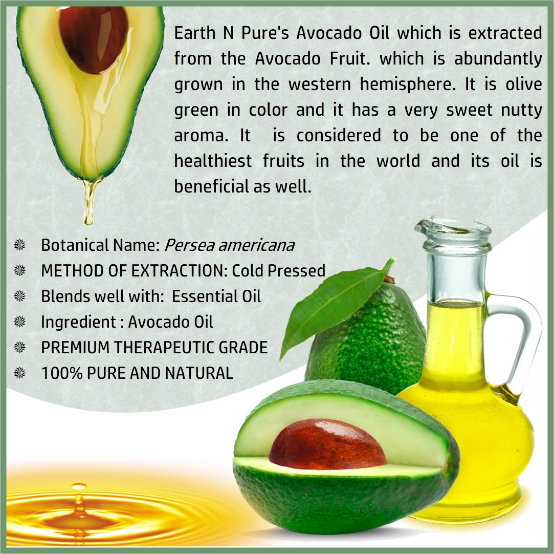 Picture of EARTH N PURE - Avocado Oil – 200 Ml