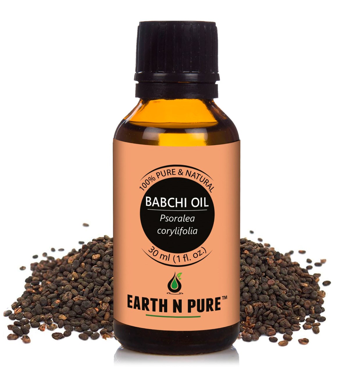 Show details for EARTH N PURE - Babchi Oil – 30 Ml Picture of EARTH N PURE - Babchi Oil – 30 Ml