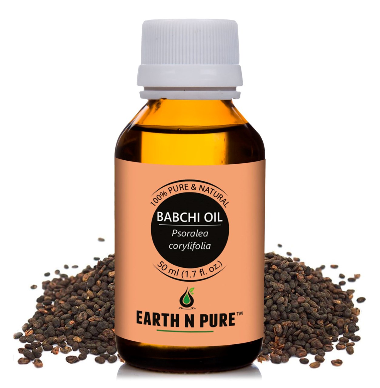 Show details for EARTH N PURE - Babchi Oil – 50 Ml Picture of EARTH N PURE - Babchi Oil – 50 Ml