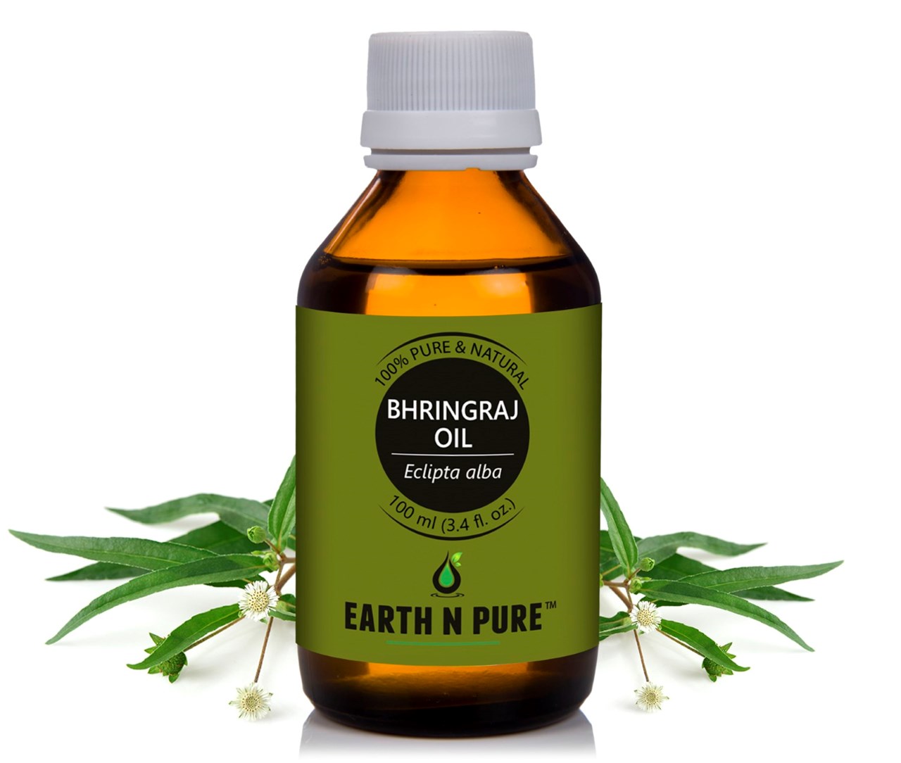 Picture of EARTH N PURE - Bhringraj Oil – 100 Ml