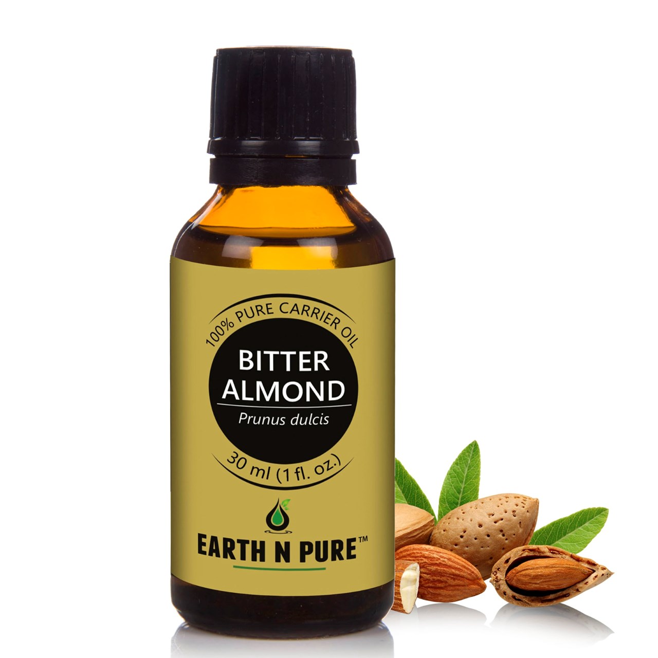 Picture of EARTH N PURE - Bitter Almond Oil – 30 Ml