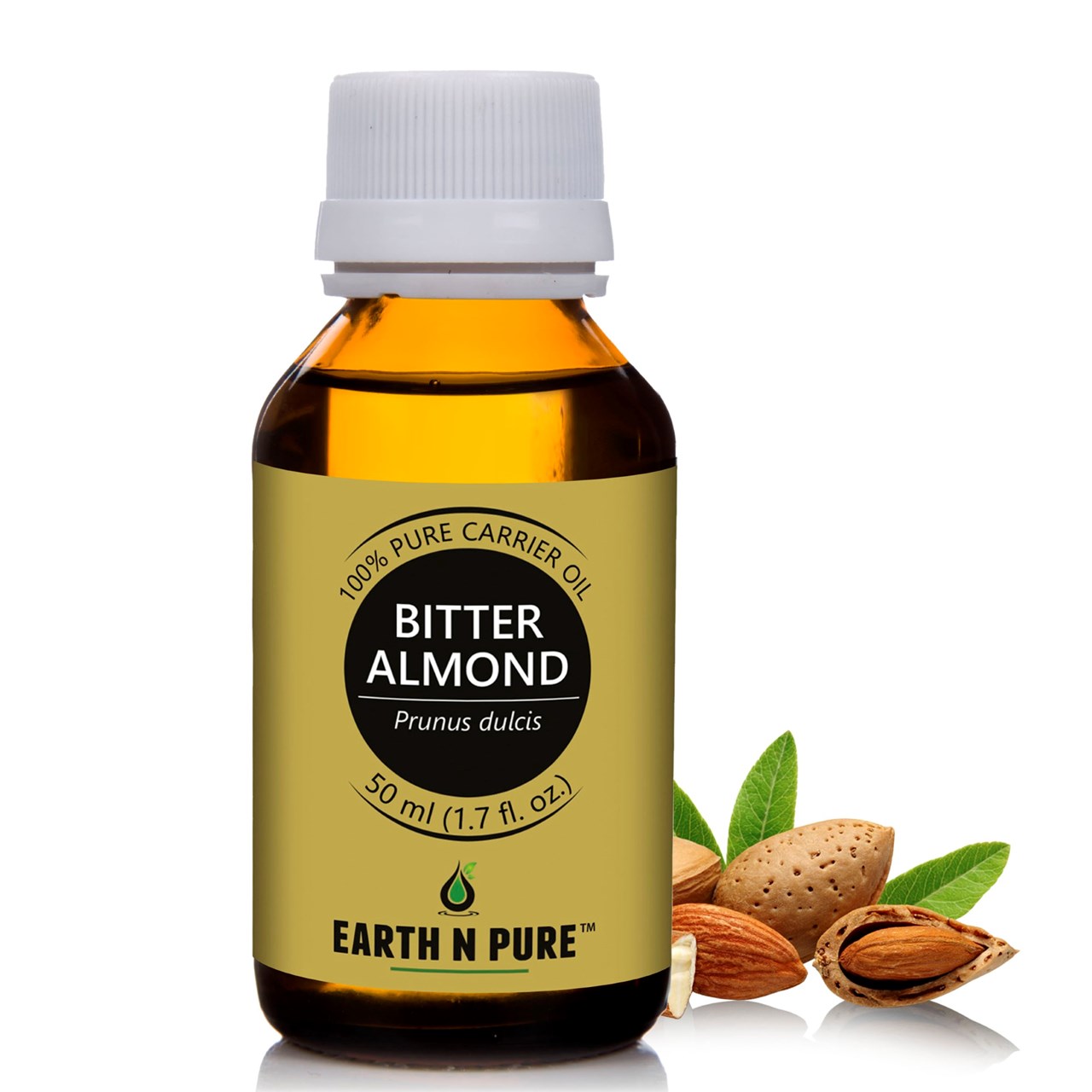Picture of EARTH N PURE - Bitter Almond Oil – 50 Ml