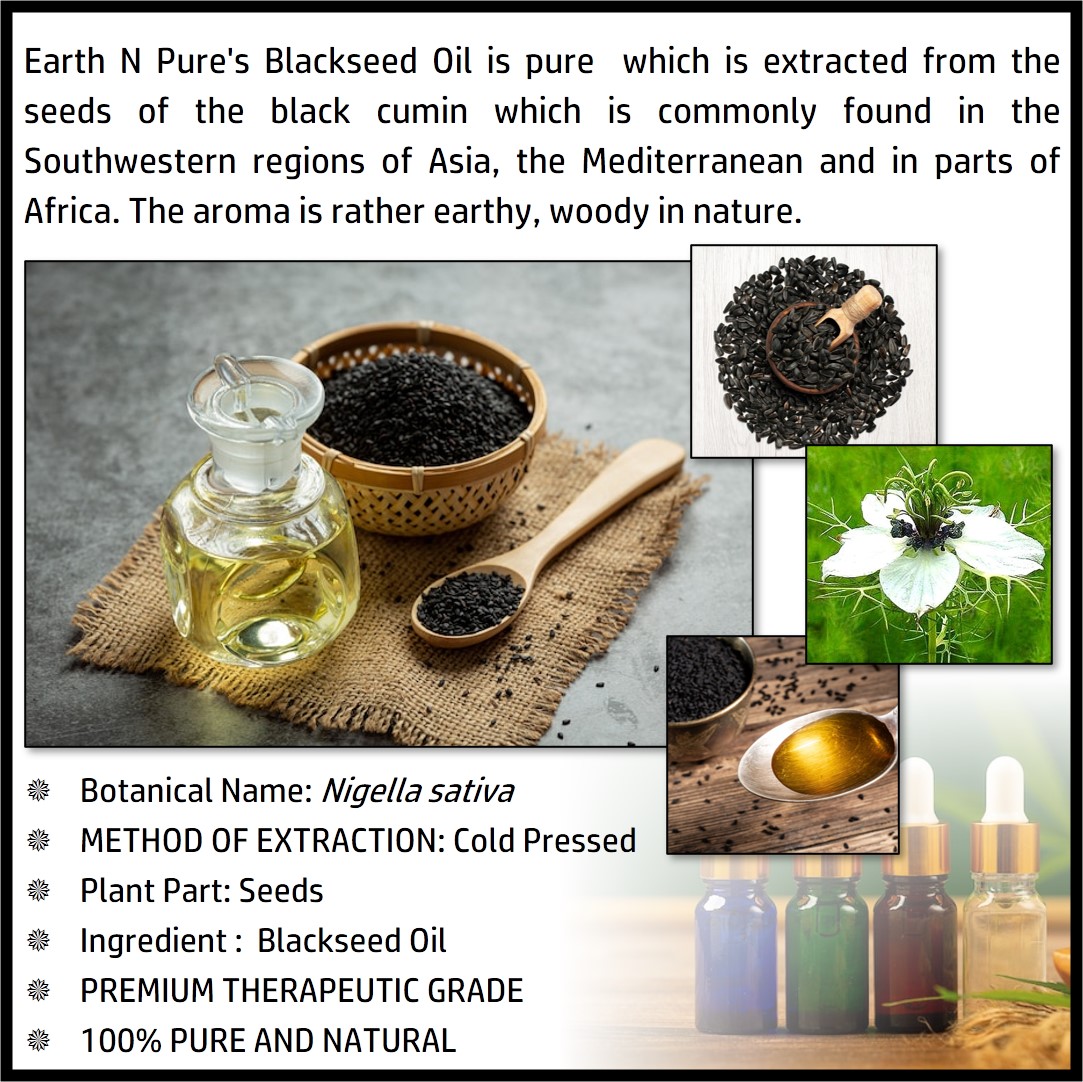 Picture of EARTH N PURE - Blackseed Oil  – 100 ml