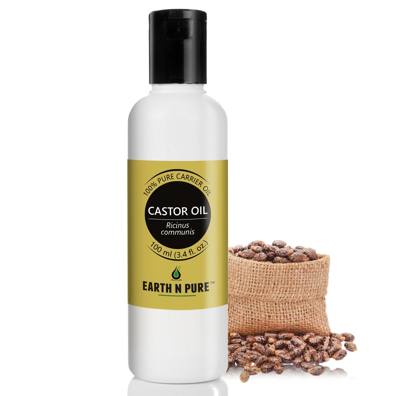 Show details for EARTH N PURE - Castor Oil – 100 Ml Picture of EARTH N PURE - Castor Oil – 100 Ml