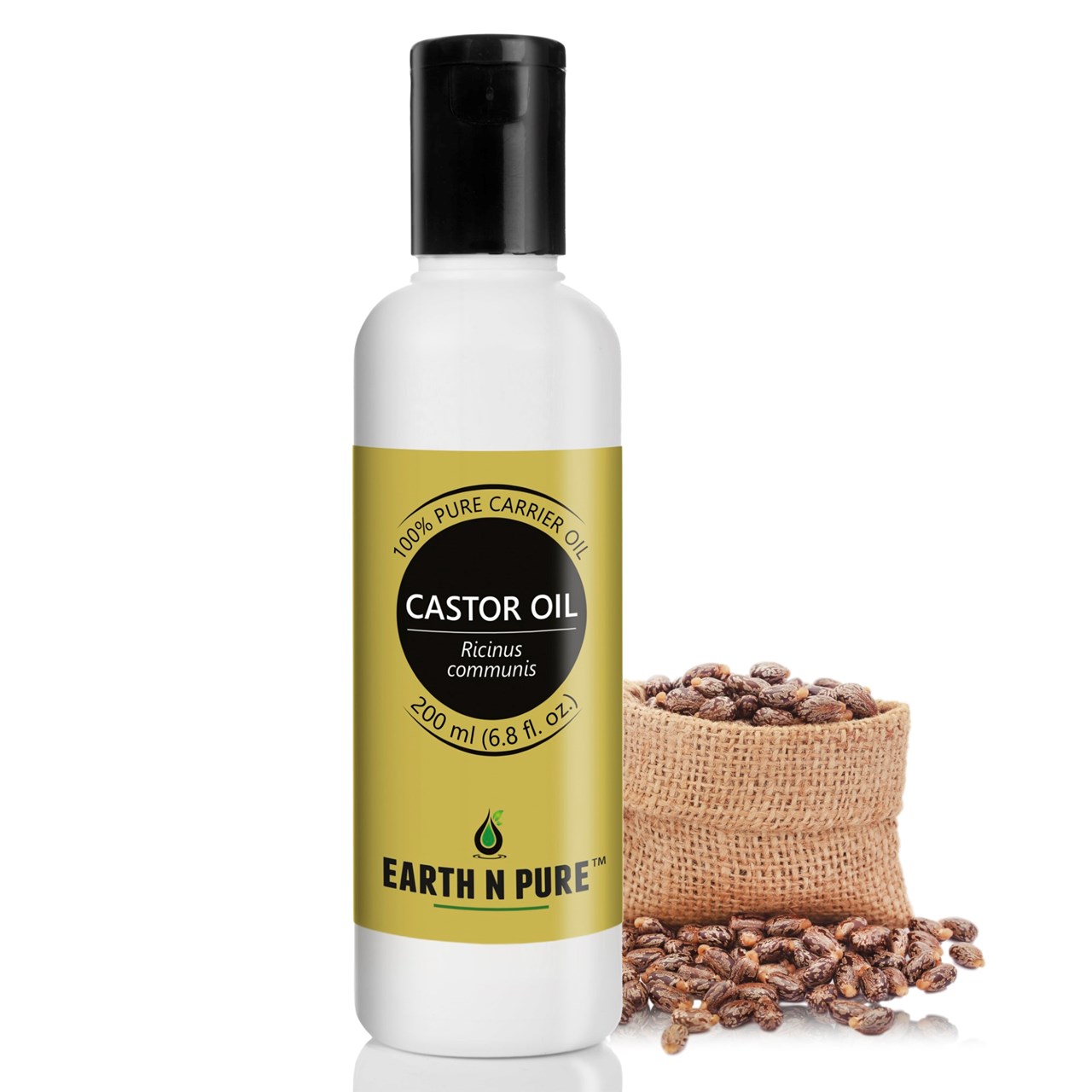 Picture of EARTH N PURE - Castor Oil – 200 Ml