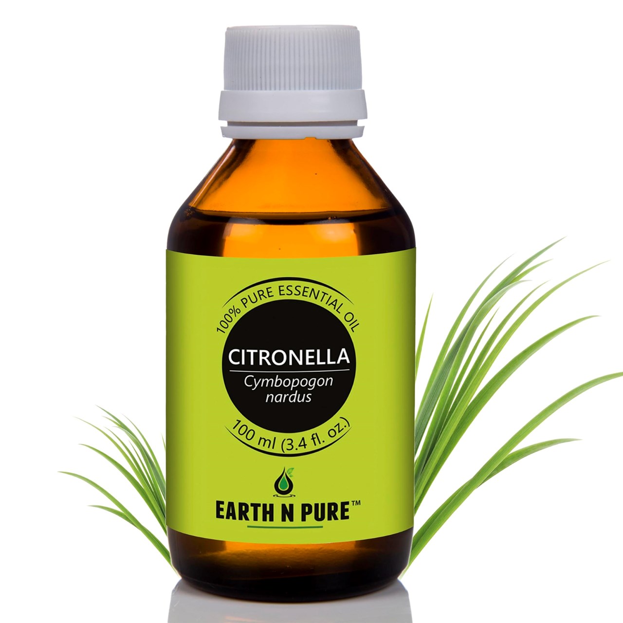 Show details for EARTH N PURE - Citronella Oil – 100 Ml Picture of EARTH N PURE - Citronella Oil – 100 Ml