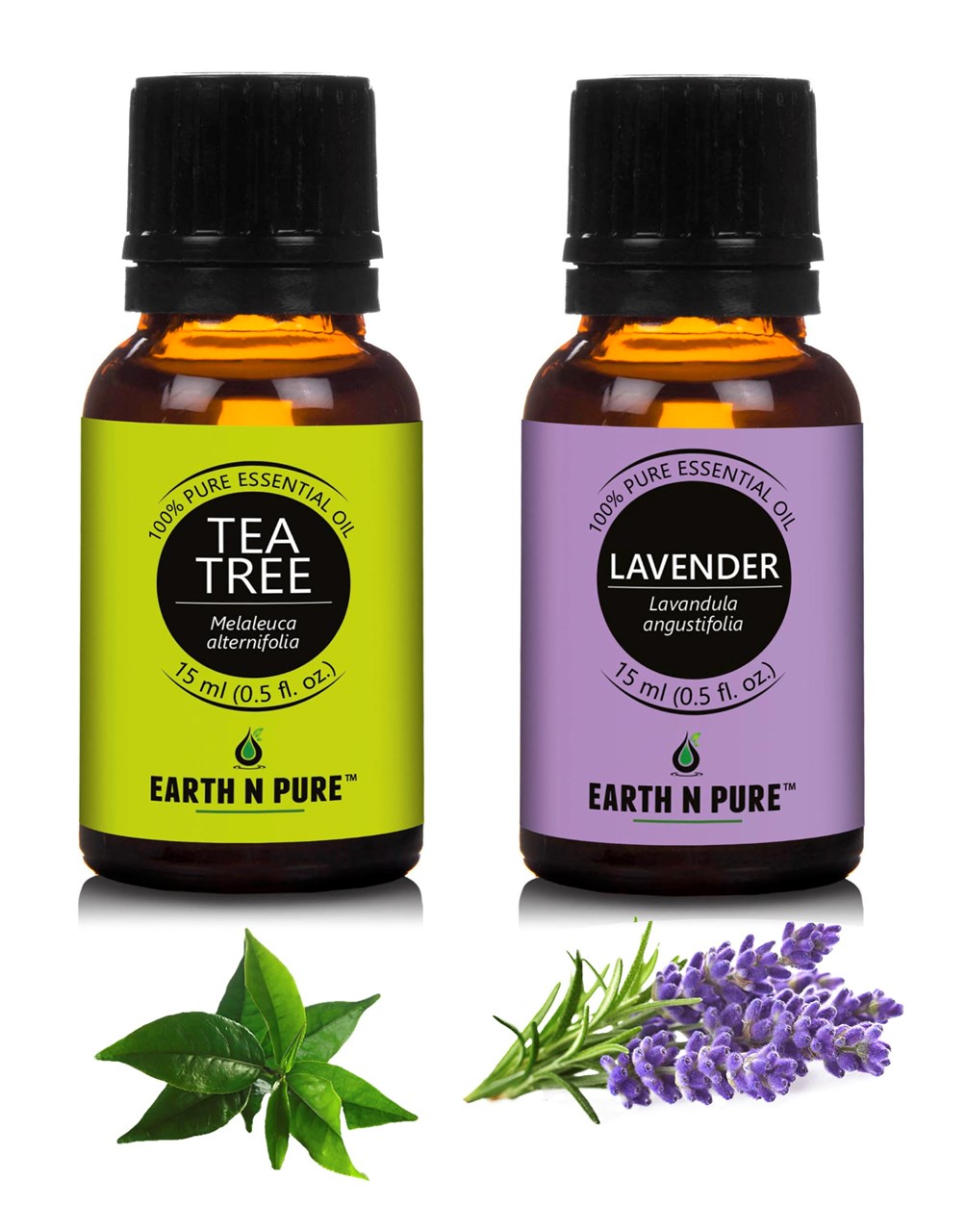 Picture of EARTH N PURE - Essential Oils | Pack Of 2 (15 Ml Each)
