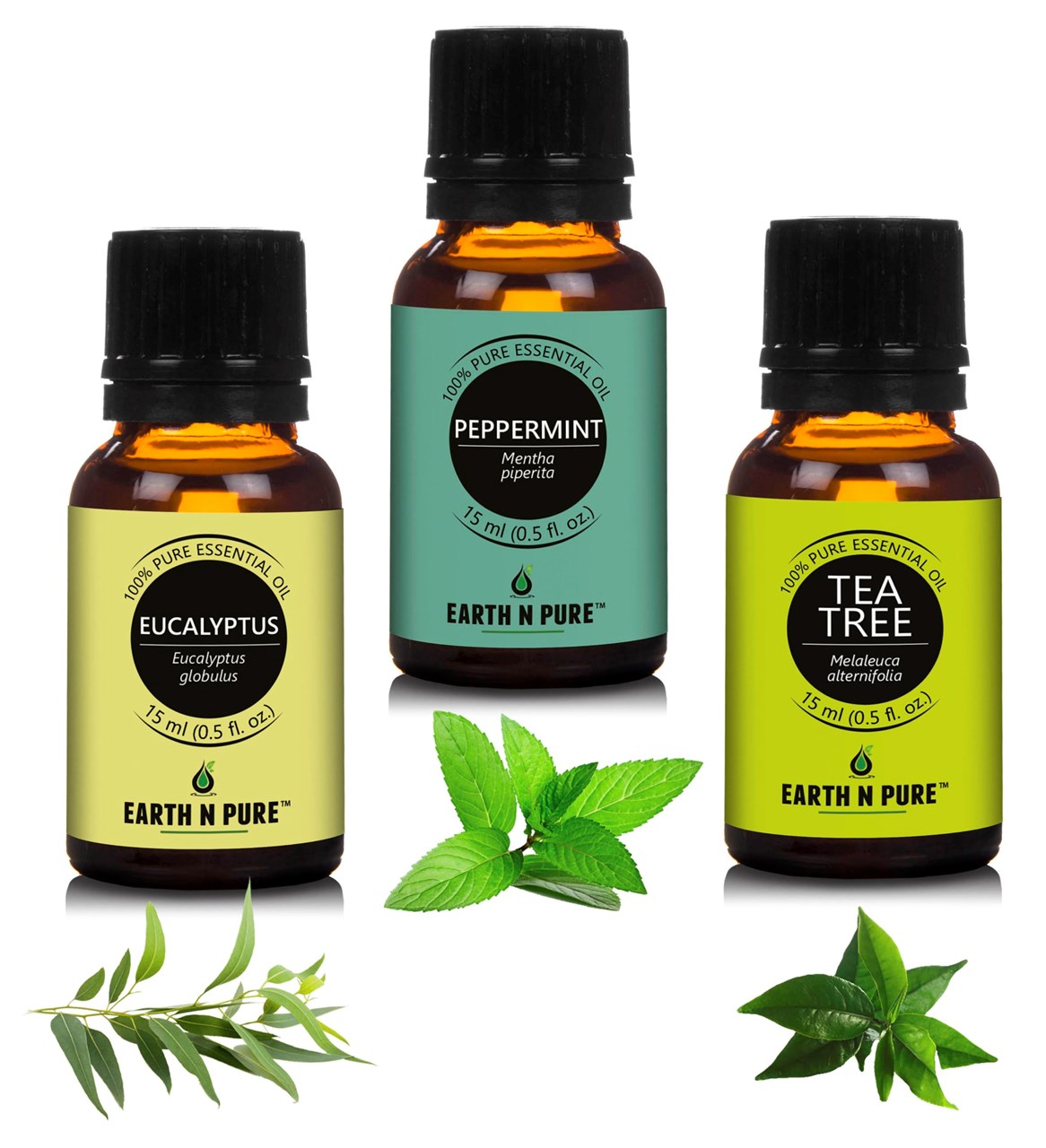Show details for EARTH N PURE - Essential Oils Pack Of 3 (15 Ml Each) Picture of EARTH N PURE - Essential Oils Pack Of 3 (15 Ml Each)