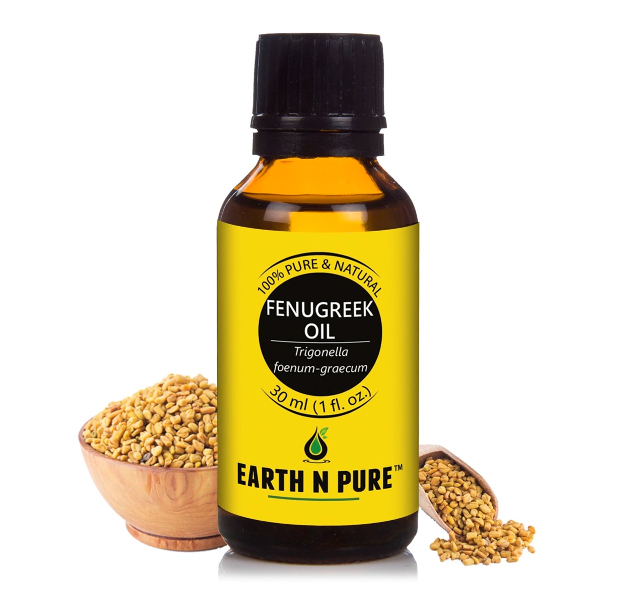 Show details for EARTH N PURE - Fenugreek Oil  – 30 ml Picture of EARTH N PURE - Fenugreek Oil  – 30 ml