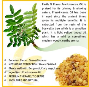 Picture of EARTH N PURE - Frankincense Oil – 50 Ml