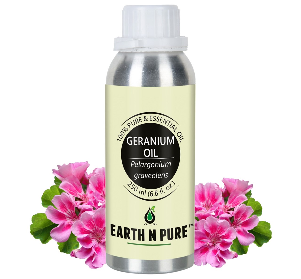 Show details for EARTH N PURE - Geranium Oil – 250 Ml Picture of EARTH N PURE - Geranium Oil – 250 Ml