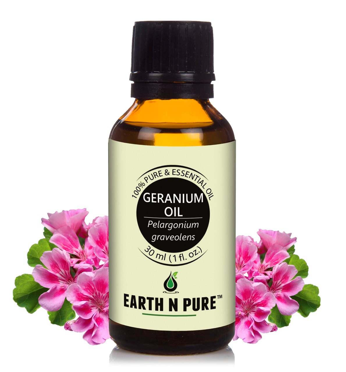 Show details for EARTH N PURE - Geranium Oil – 30 Ml Picture of EARTH N PURE - Geranium Oil – 30 Ml