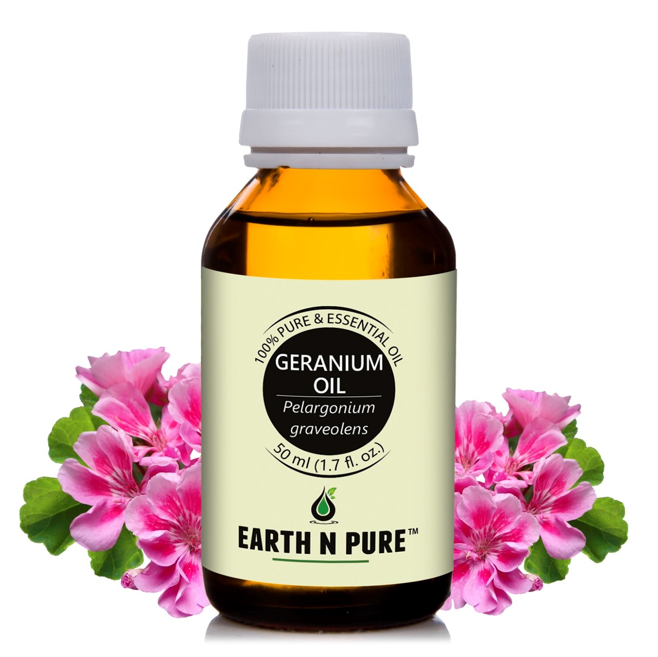 Show details for EARTH N PURE - Geranium Oil – 50 Ml Picture of EARTH N PURE - Geranium Oil – 50 Ml