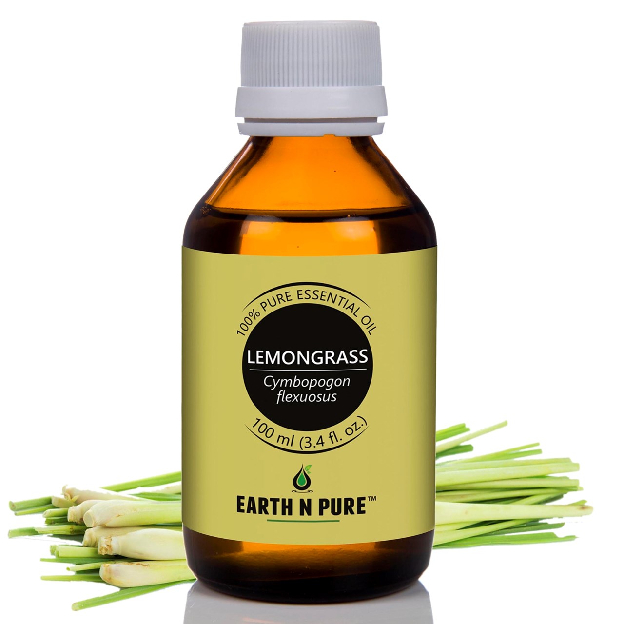Show details for EARTH N PURE - Lemongrass Oil – 100 Ml Picture of EARTH N PURE - Lemongrass Oil – 100 Ml
