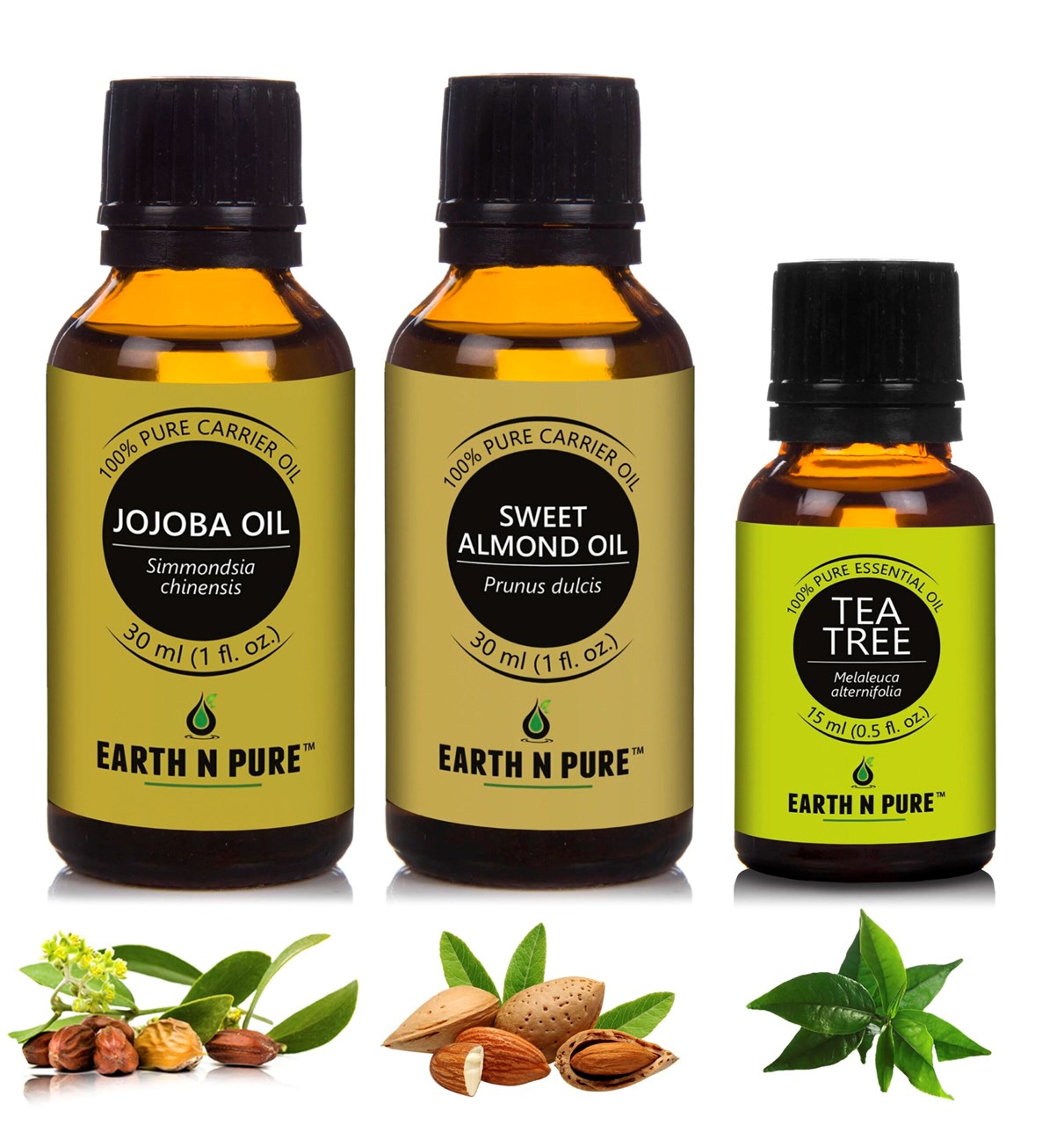Show details for EARTH N PURE - Oils (Pack Of 3, 2 (30 Ml) / 1 (15 Ml) Picture of EARTH N PURE - Oils (Pack Of 3, 2 (30 Ml) / 1 (15 Ml)